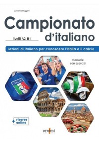 Campionato ditaliano A2-B1 Podręcznik - okładka podręcznika