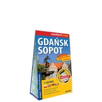 Comfort! map Gdańsk Sopot 1:26 - okładka książki