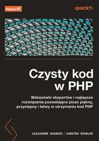 Czysty kod w PHP - okładka książki