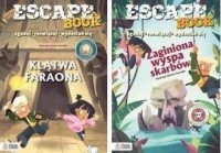 Escape Books. Klątwa Faraona + - okładka książki