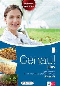 Genau! plus 5 Język niemiecki Podręcznik. - okładka podręcznika