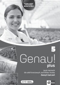 Genau! plus 5 Język niemiecki Zeszyt - okładka podręcznika