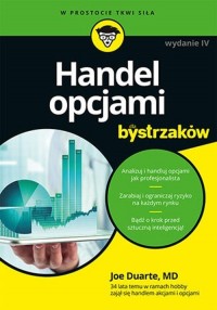 Handel opcjami dla bystrzaków - okładka książki