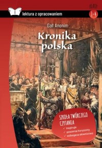 Kronika polska. Lektura z opracowaniem. - okładka podręcznika