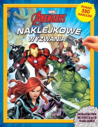 Naklejkowe wyzwania. Marvel Avengers - okładka książki