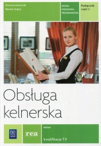 Obsługa kelnerska. Podręcznik cz. - okładka podręcznika