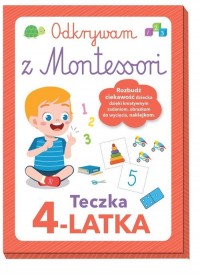 Odkrywam z Montessori Teczka 4-latka - okładka książki