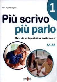Piu scrivo piu parlo (A1-A2) - okładka podręcznika