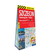 Plastic map Szczecin, Świnoujście, - okładka książki