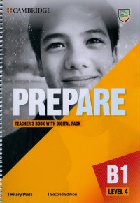 Prepare 4 Teachers Book with Digital - okładka podręcznika