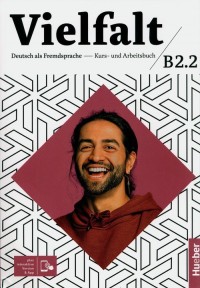 Vielfalt B2.2 Kurs- und Arbeitsbuch - okładka podręcznika