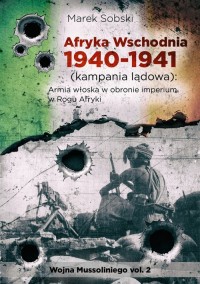 Afryka Wschodnia 1940-1941 (kampania - okładka książki