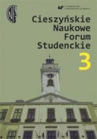 Cieszyńskie Naukowe Forum Studenckie. - okładka książki