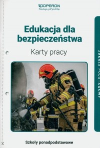 Edukacja dla bezpieczeństwa karty - okładka podręcznika