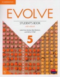 Evolve 5 Students Book with eBook - okładka podręcznika