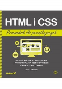 HTML i CSS. Przewodnik dla początkujących. - okładka książki
