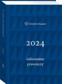 Informator Prawniczy 2024 granatowy - okładka książki