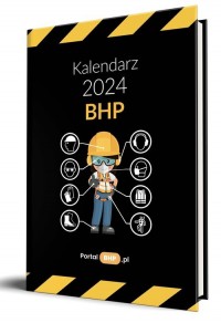 Kalendarz BHP 2024 - okładka książki