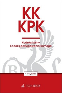 KK. KPK. Kodeks karny. Kodeks postępowania - okładka książki