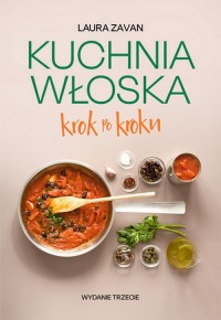 Kuchnia włoska krok po kroku - okładka książki