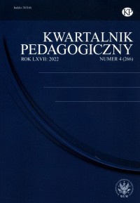 Kwartalnik Pedagogiczny 4(266)/2022 - okładka książki