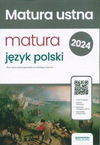 Matura 2024. Język polski. Matura - okładka podręcznika