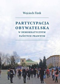 Partycypacja obywatelska w demokratycznym - okładka książki