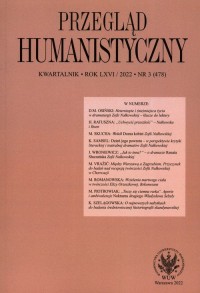 Przegląd Humanistyczny 3(478)/2022 - okładka książki