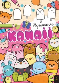 Rysowanie kawaii. Różowa - okładka książki