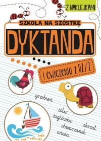 Szkoła na szóstkę Dyktanda na rz/ż - okładka podręcznika