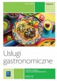 Usługi gastronomiczne HGT.12 - okładka podręcznika