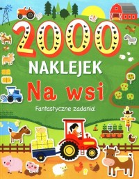2000 naklejek Na wsi - okładka książki