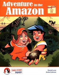Adventure in the Amazon A2 Comics - okładka podręcznika