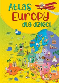 Atals Europy dla dzieci - okładka książki