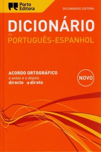 Dicionario Portugues Espanhol - okładka książki