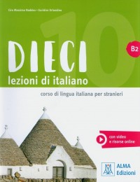 Dieci B2 Lezioni di  italiano - okładka podręcznika