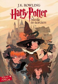 Harry Potter 1 A Lecole Des Sorciers - okładka książki
