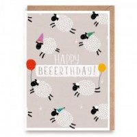 Kartka urodzinowa Owce Happy Beerthday - okładka książki