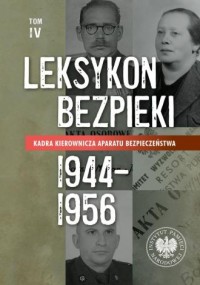 Leksykon bezpieki. Kadra kierownicza - okładka książki