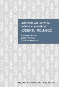 Lubelsko-warszawska debata o projekcie - okładka książki
