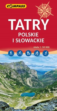 Mapa - Tatry Polskie i Słowackie - okładka książki