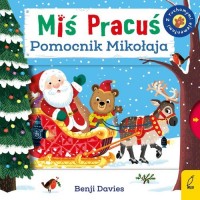 Miś Pracuś Pomocnik Mikołaja - okładka książki