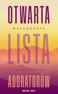 Otwarta lista adoratorów - okładka książki