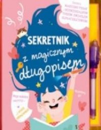 Sekretnik dla dziewczynek z magicznym - okładka książki