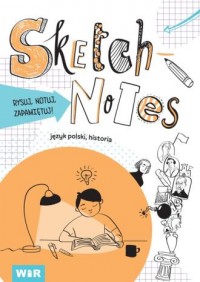 Sketchnotes Język polski, historia - okładka książki