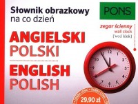 Słownik obrazkowy na co dzień angielski-polski - okładka książki