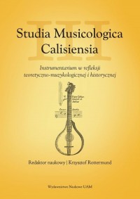 Studia Musicologica Calisiensia. - okładka książki