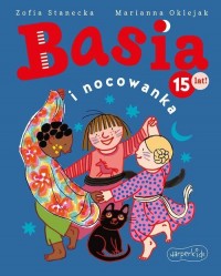 Basia i nocowanka - okładka książki