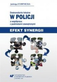 Doskonalenie lokalne w Policji - okładka książki