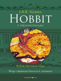 Hobbit z objaśnieniami - okładka książki